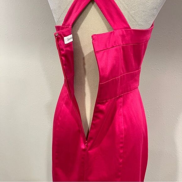 Calvin Klein Elegant Pink Sleeveless Dress - Picture 7 of 12